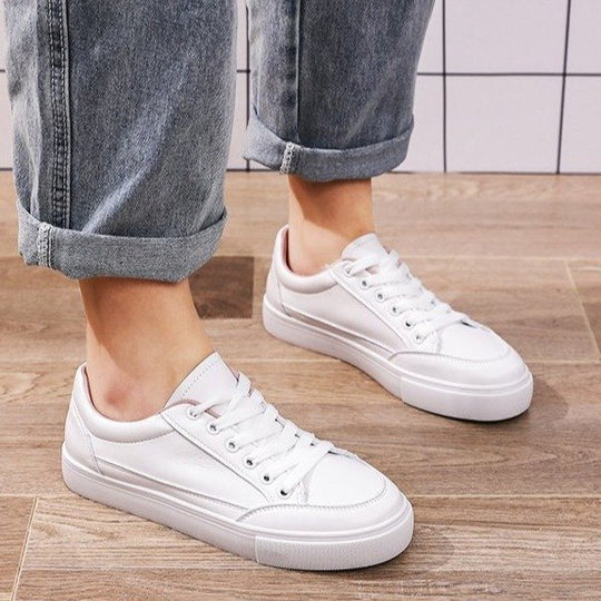 Damen Modische und bequeme Sneakers im minimalistischen Design R&B
