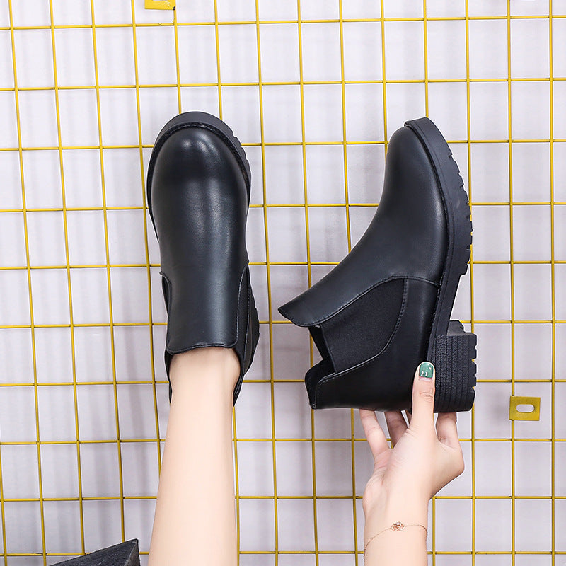 Damen Chelsea-Stiefel mit elastischen Einsätzen und komfortabler Laufsohle R&B