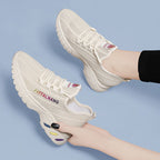 Damen Leichte und atmungsaktive Sport Sneakers mit elastischem Obermaterial R&B