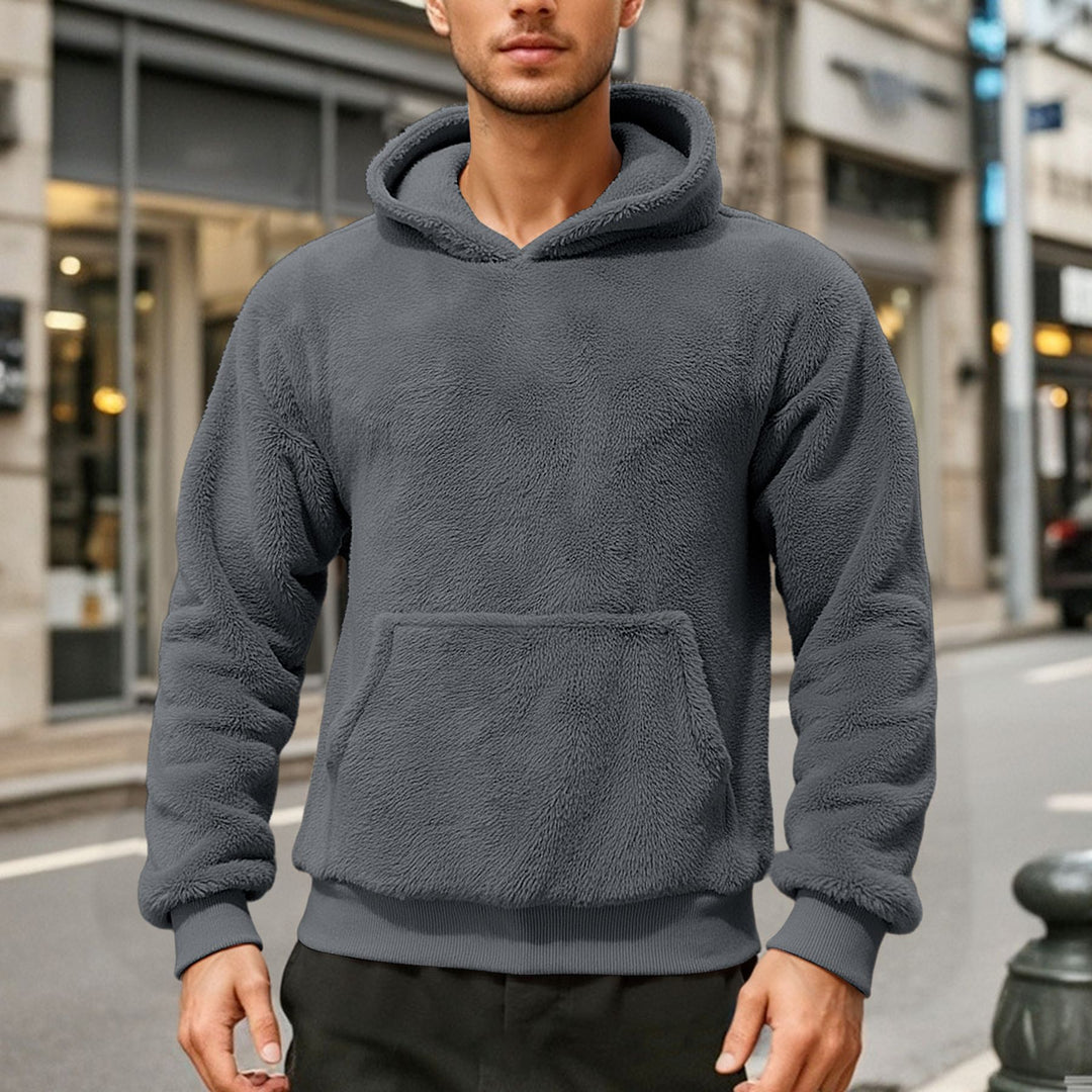 Herren bequemer Oversized Kapuzenpullover R&B