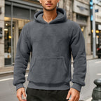Herren bequemer Oversized Kapuzenpullover R&B