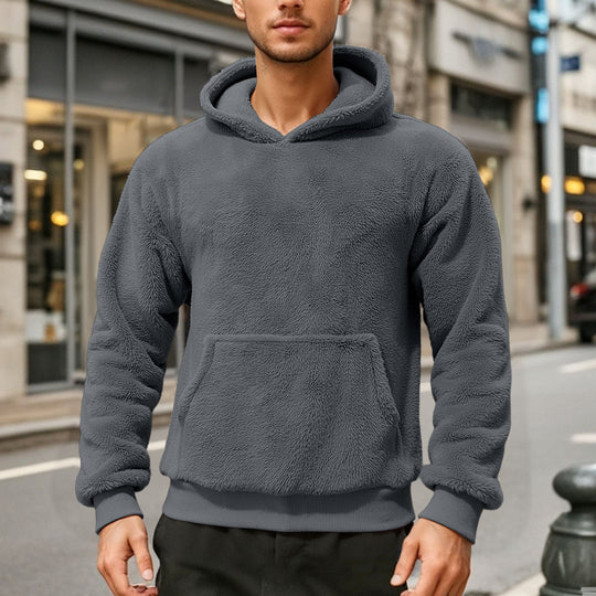 Herren bequemer Oversized Kapuzenpullover R&B