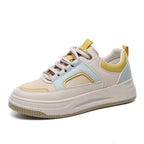 Damen modische Sneakers mit gepolstertem Innenfutter und robustem Sohlenprofil R&B
