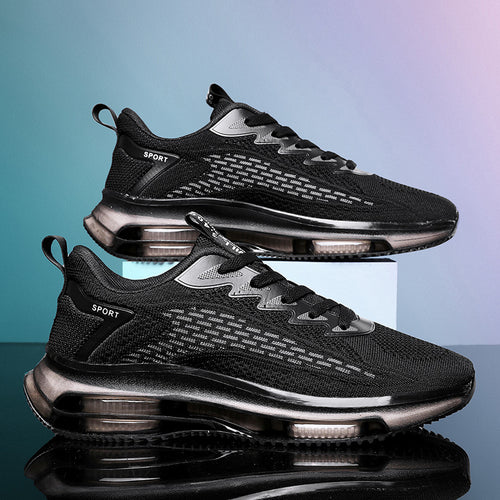 Damen Sportliche Air-Style Sneakers mit atmungsaktivem Obermaterial und dämpfender Sohle R&B