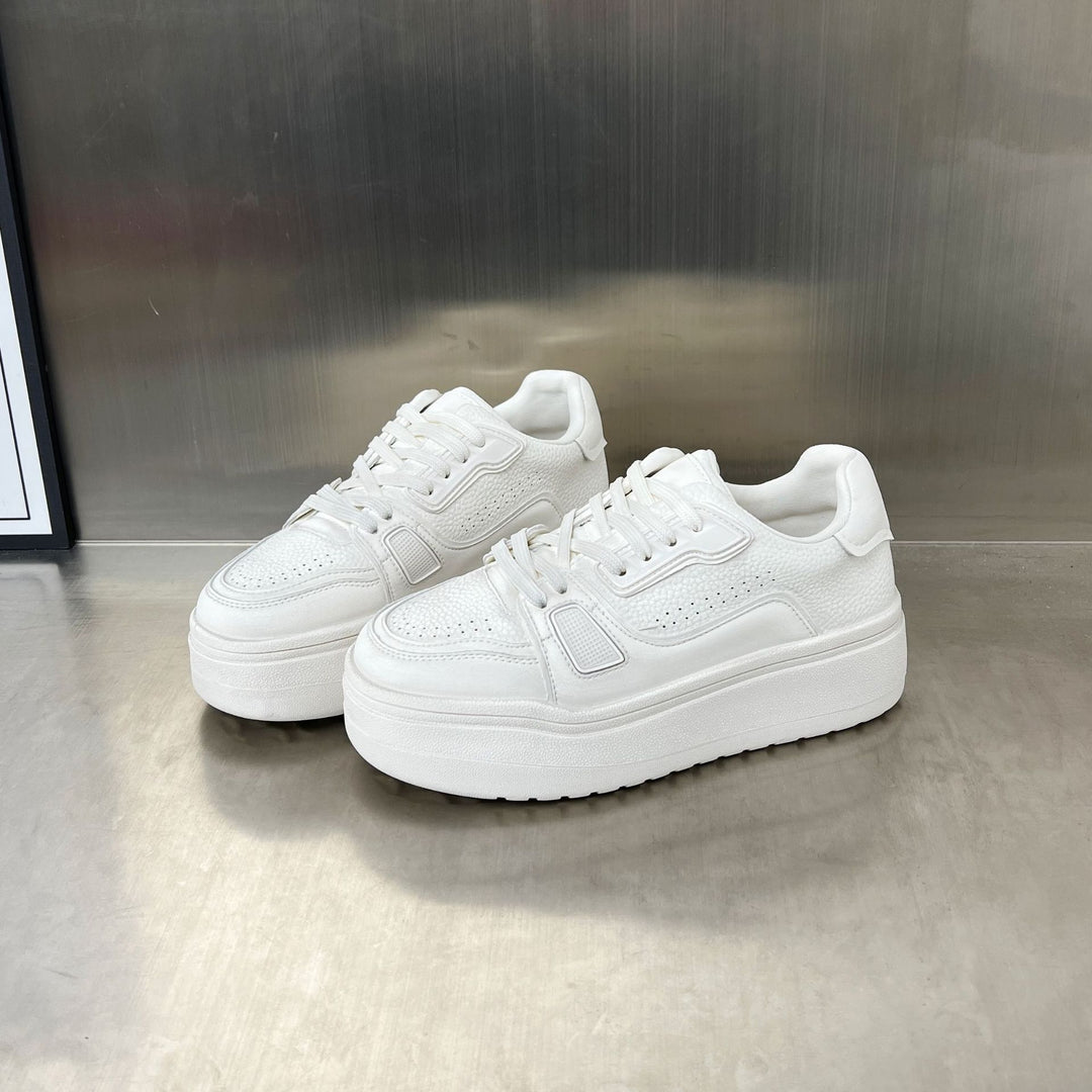 Damen Komfortable Plateau Sneakers mit atmungsaktivem Obermaterial R&B