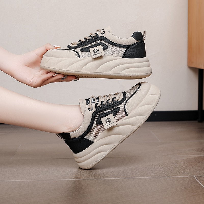 Damen modische Sneaker mit atmungsaktivem Mesh und komfortabler Sohle