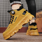 Damen Modische hohe Sneakers mit robustem Obermaterial und rutschfester Sohle R&B