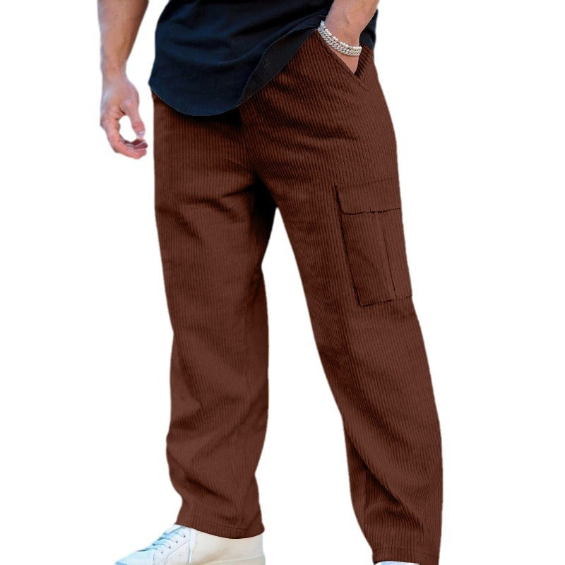 Herren Cargohose mit elastischem Bund und praktischen Taschen R&B