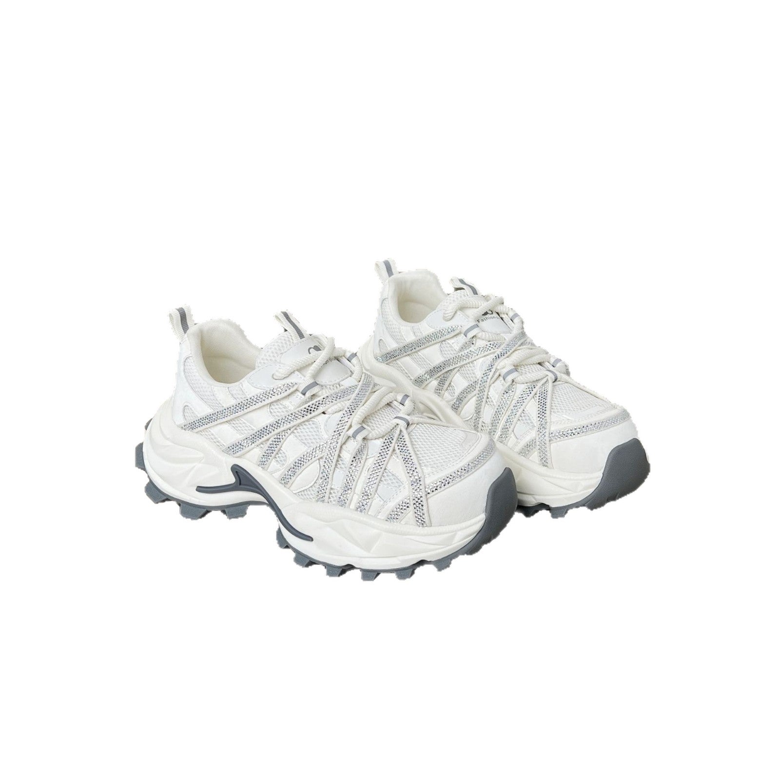 Damen Sportliche Trailrunning-Sneaker mit atmungsaktiver Mesh-Oberfläche und rutschfester Sohle R&B
