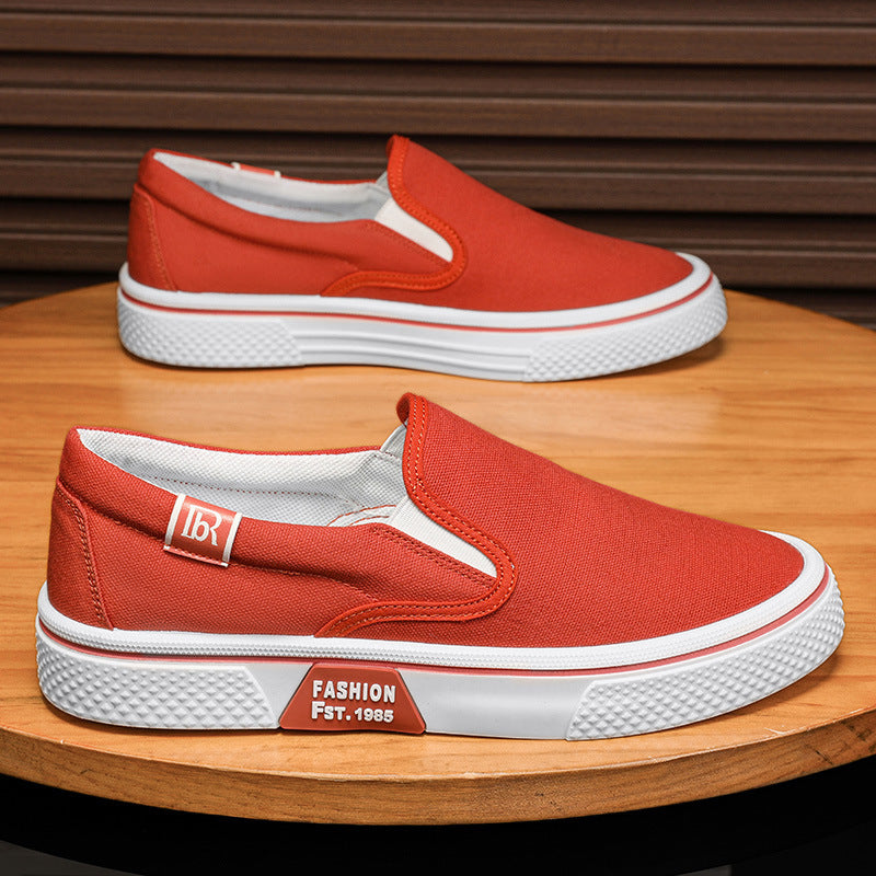 Damen bequeme Slip-On Sneakers aus atmungsaktivem Material R&B