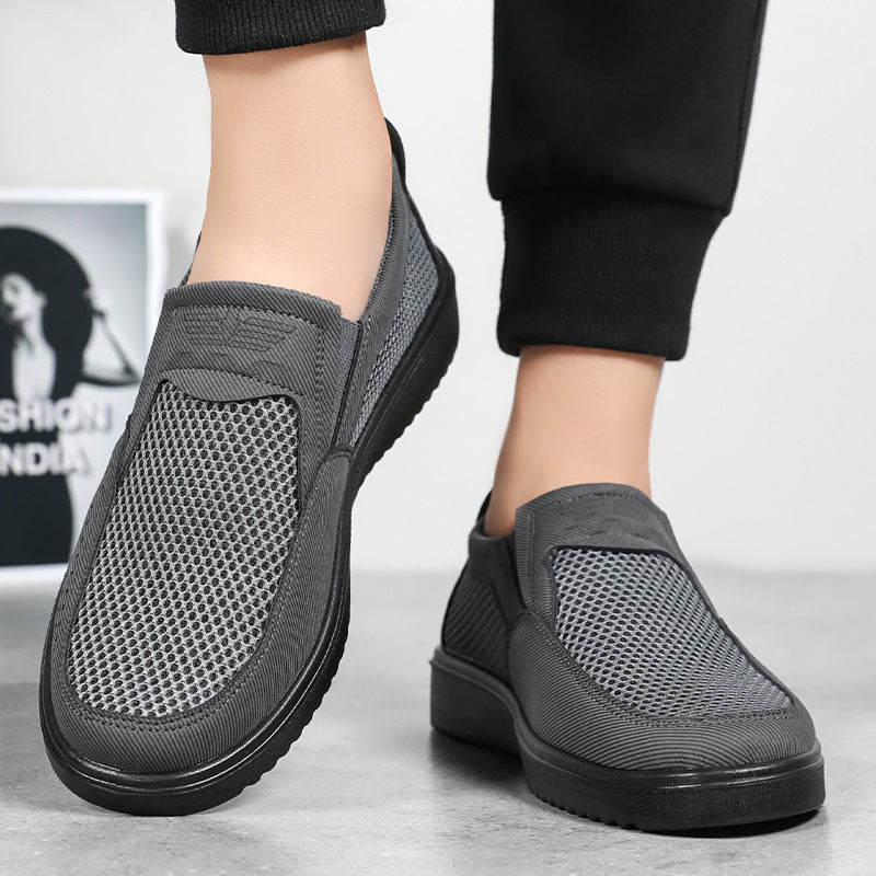 Damen Atmungsaktive Slip-On Sneakers mit rutschfester Sohle