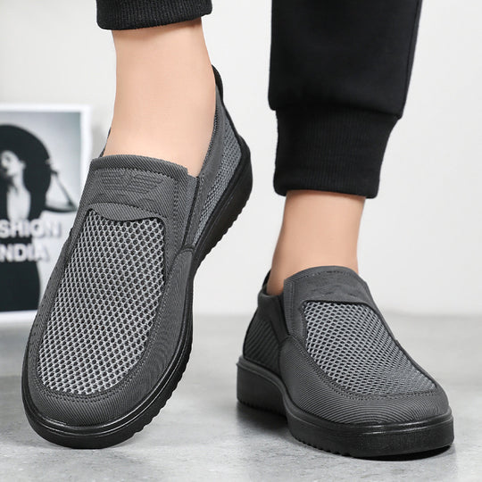 Damen Atmungsaktive Slip-On Sneakers mit rutschfester Sohle R&B