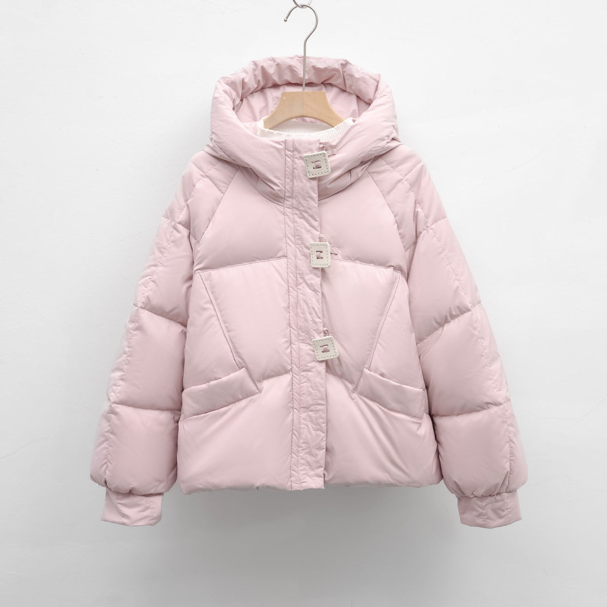 Damen Lässige Winterjacke mit voluminösem Design R&B