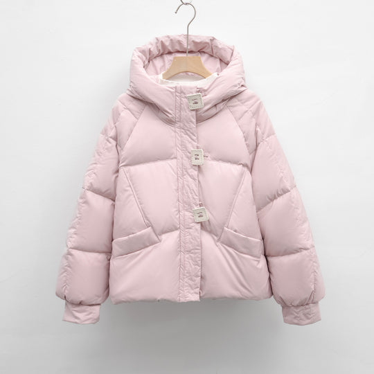 Damen Lässige Winterjacke mit voluminösem Design R&B