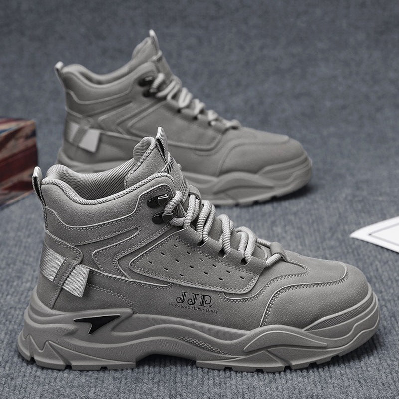 Damen Sportliche High-Top Sneakers mit dämpfender Sohle R&B