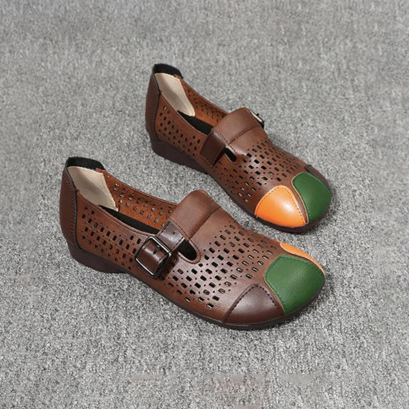 Luftige Damensandalen mit Schnalle – Zoë R&B