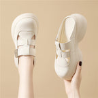 Damen Modische Komfort-Schuhe mit verstellbaren Riemen R&B