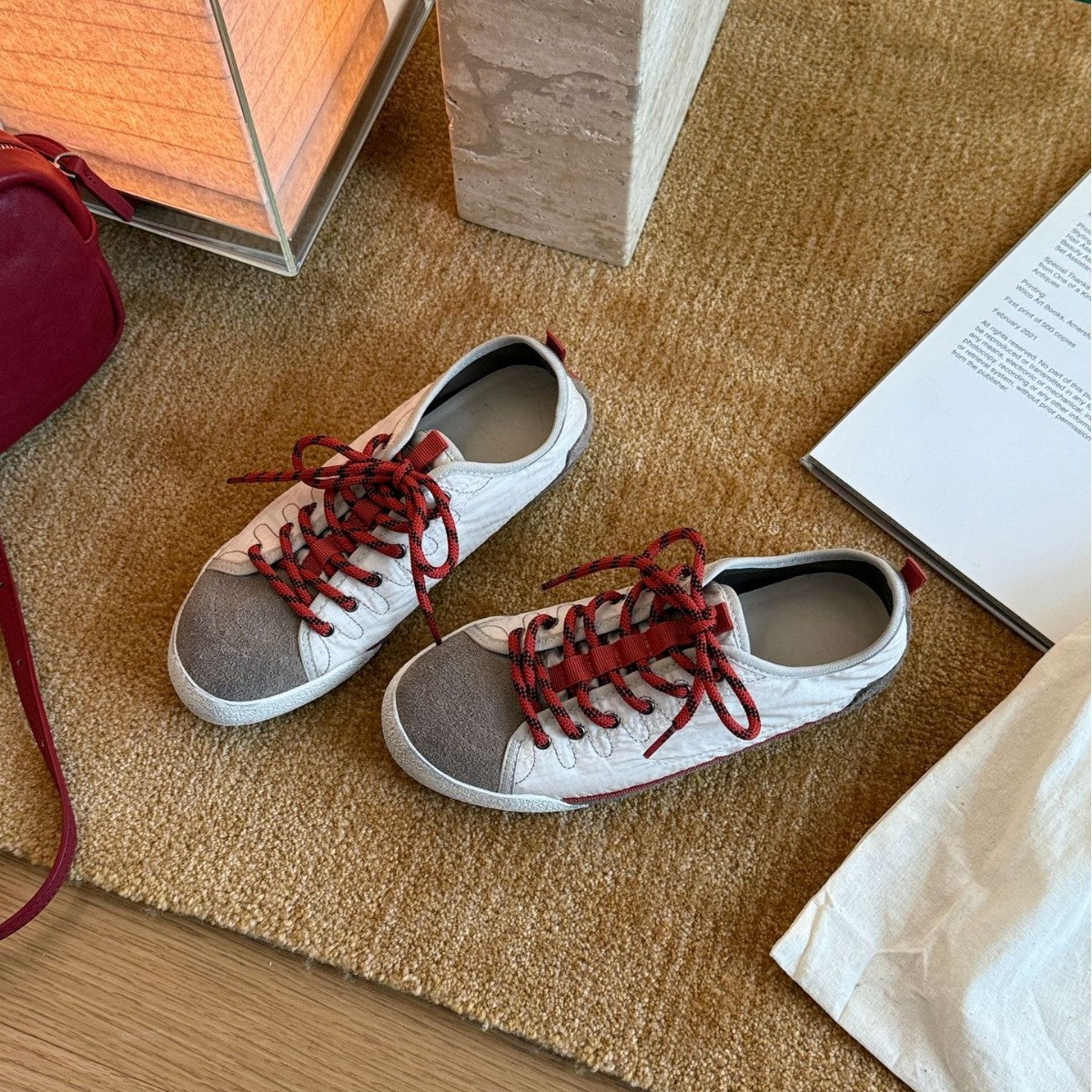 Damen Sportliche Freizeitschuhe mit atmungsaktiver Obermaterialstruktur und innovativem Schnürsystem