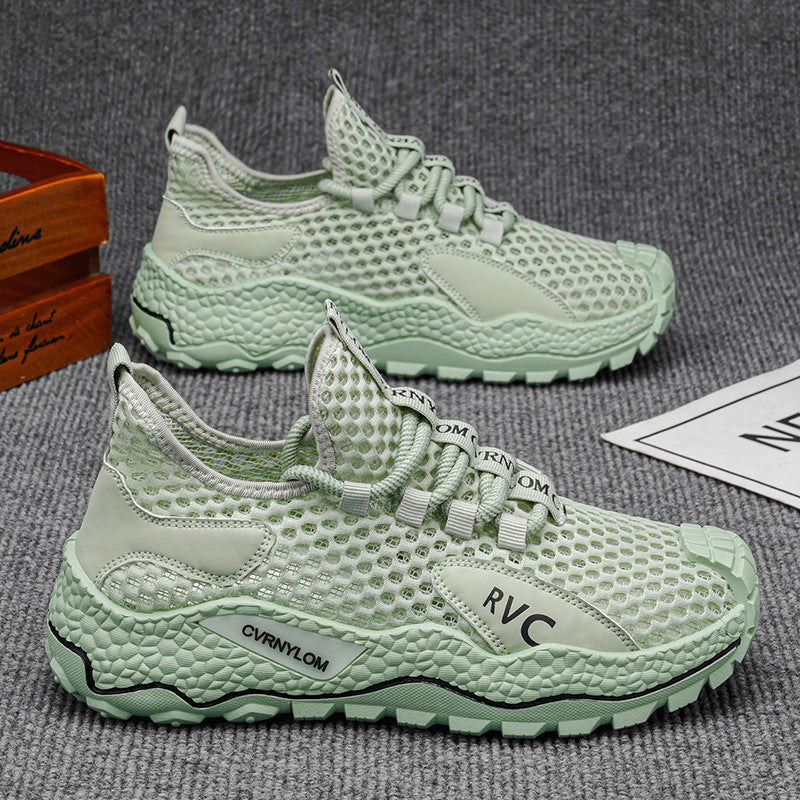 Damen Sportliche Netzsneaker mit rutschfester Sohle und atmungsaktivem Obermaterial R&B