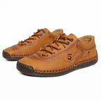 Damen Leinensneaker mit handgefertigtem Obermaterial und rutschfester Sohle R&B