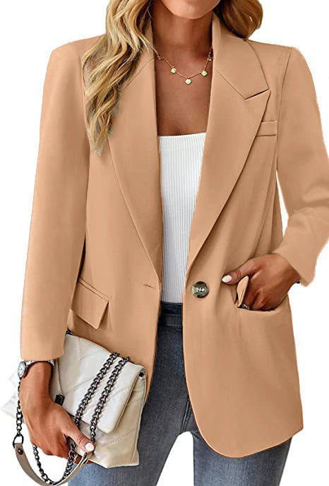 Damen eleganter Oversize-Blazer R&B