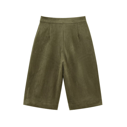 Damen Weite Culotte-Hose aus hochwertigem Material mit elegantem Design R&B