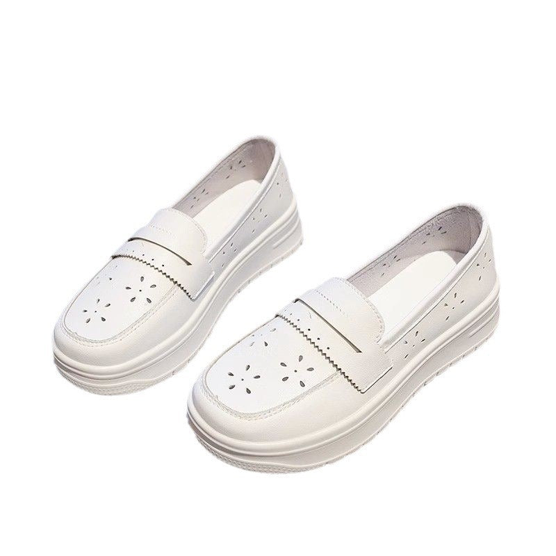 Damen Komfortable Slip-On Sneakers mit atmungsaktiver Oberflächenstruktur R&B