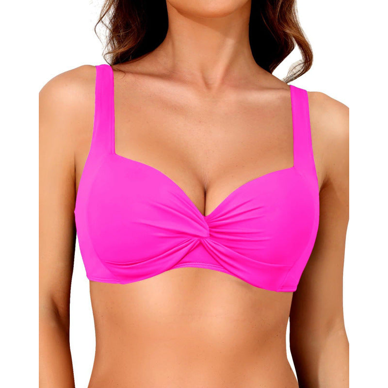 Damen Sportliches Bikinioberteil mit Twisted-Design R&B