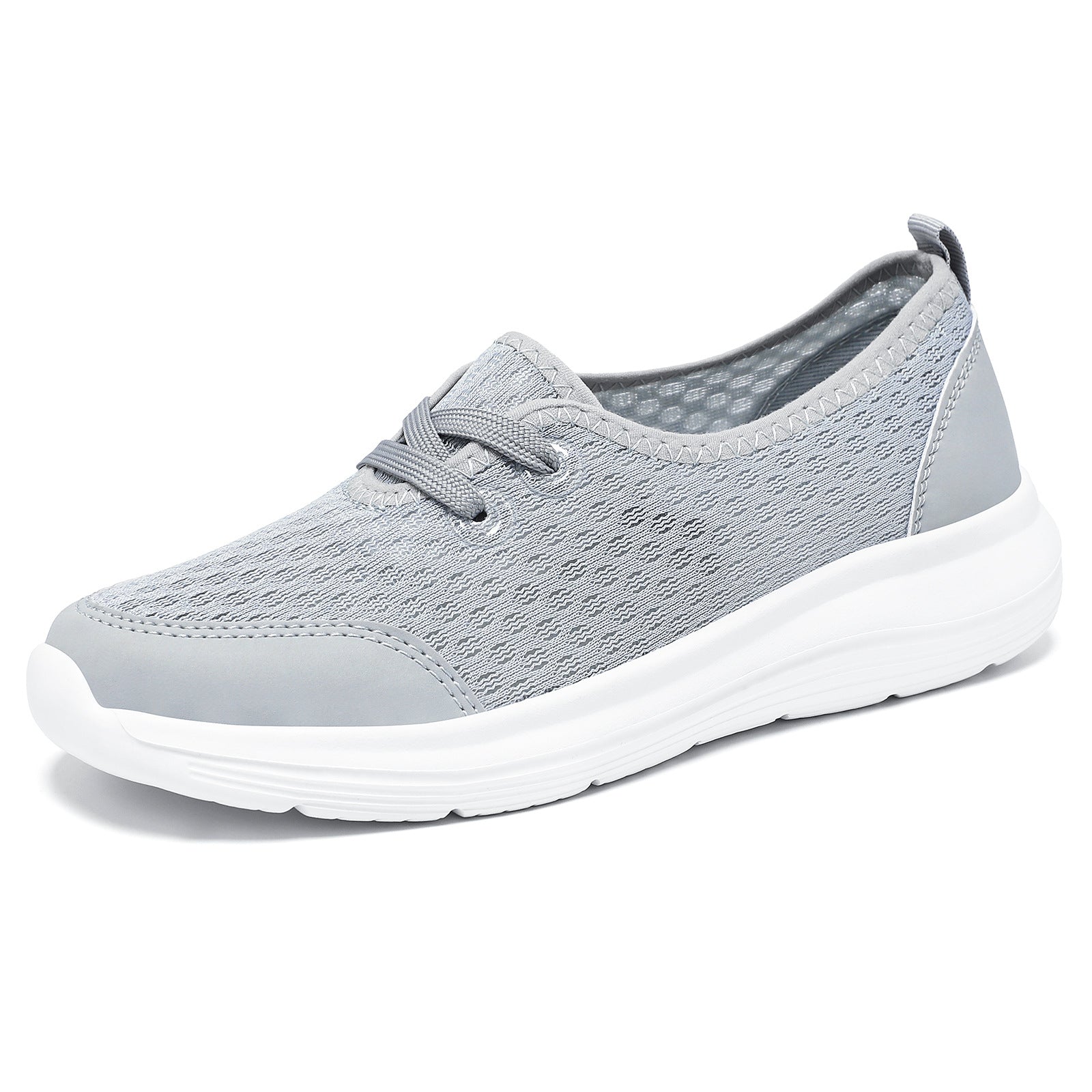 Damen Atmungsaktive Freizeit-Sneaker mit flexiblem Mesh-Obermaterial R&B