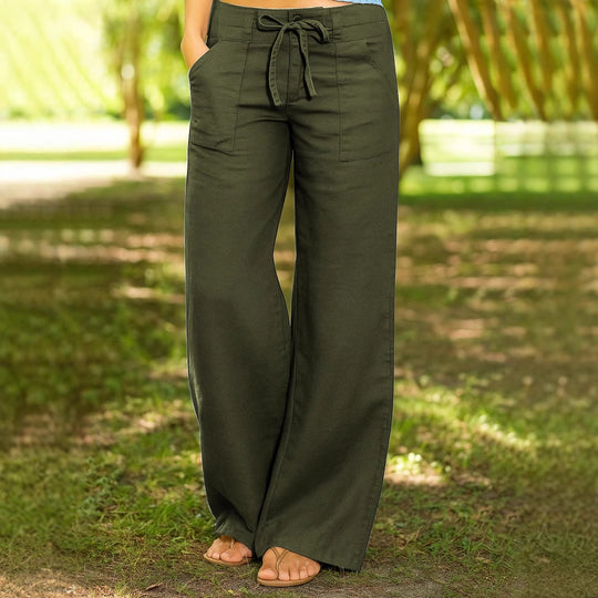 Damen Bequeme Sommerhose R&B