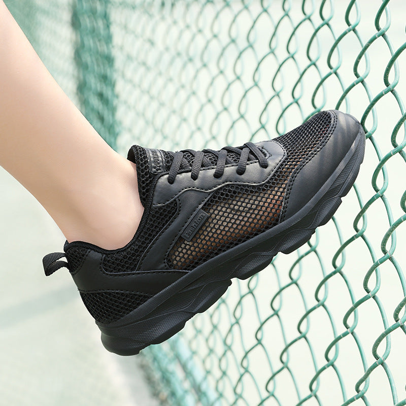 Damen Sportliche Sneakers mit atmungsaktivem Mesh-Obermaterial und flexiblem Fußbett R&B