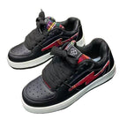 Damen Sportliche Sneakers mit modernem Karomuster und rutschfester Sohle R&B