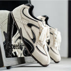 Damen Bequeme Sneakers aus Wildleder mit atmungsaktiver Sohle R&B