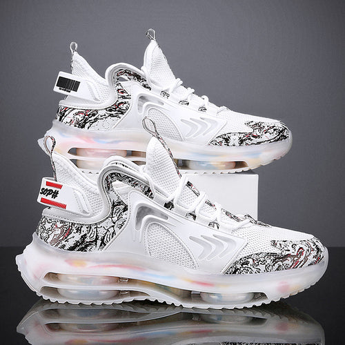 Damen Sportliche Sneaker mit atmungsaktiver Mesh-Oberfläche und innovativem Dämpfungssystem R&B