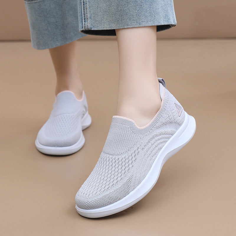 Damen Atmungsaktive Slip-On Sport-Sneaker R&B
