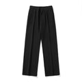 Herren Elegante weite Hose mit elastischem Bund und seitlichen Eingrifftaschen R&B