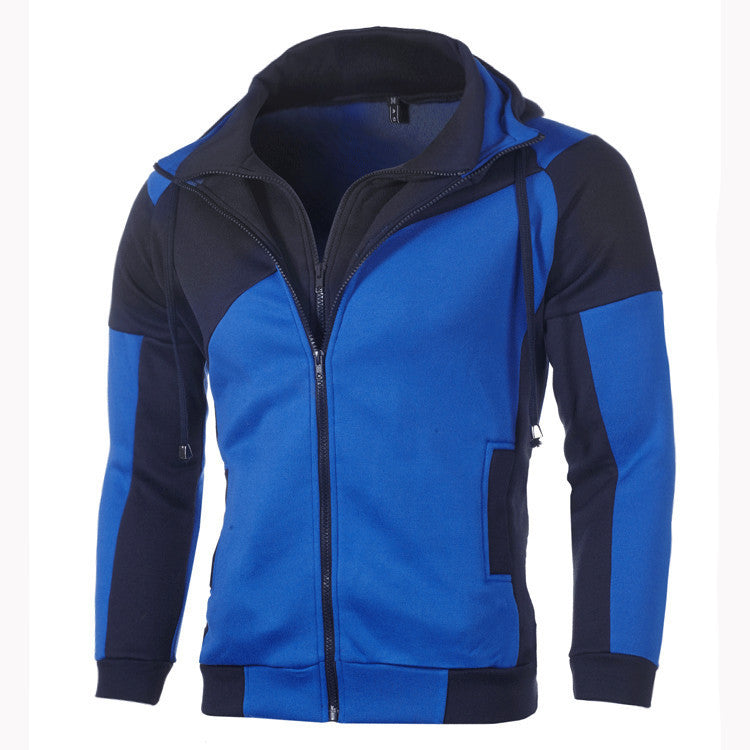 Damen Sportliche Kapuzenjacke mit hohem Kragen und praktischen Reißverschlusstaschen R&B