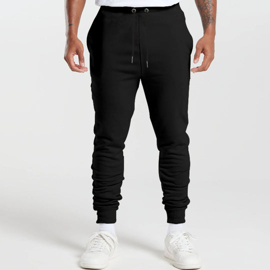 Herren Sportsweatpants mit gestreifen elastischen Bündchen und praktischen Seitentaschen R&B