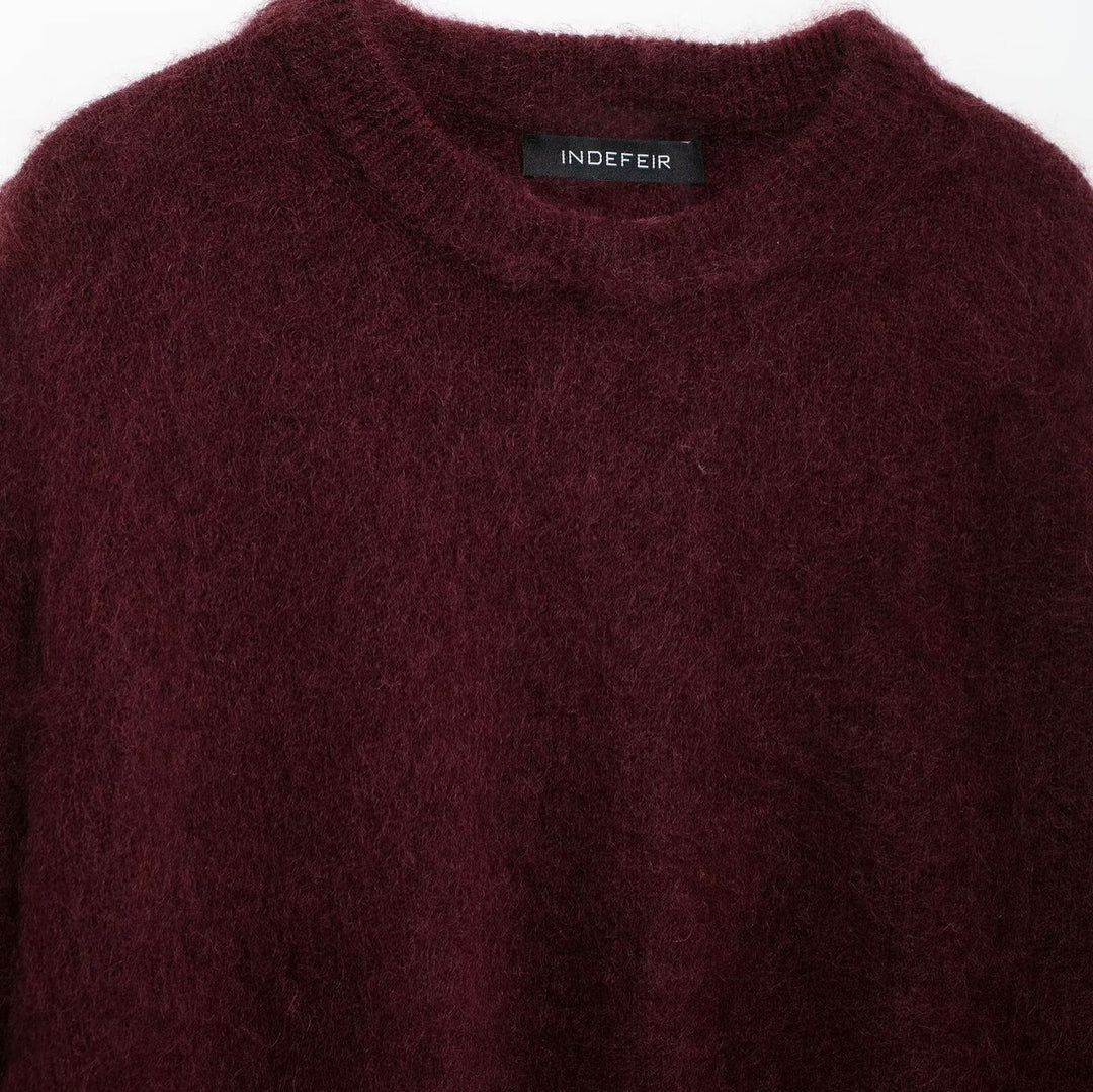 Damen Weicher, flauschiger Pullover R&B