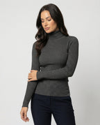 Damen Langarmshirt Slim Fit Stehkragen Amerikanischer Stil Herbst Oberteil