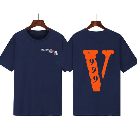 Damen Grafik T-Shirt mit originellem Schriftzug und kreativem Design R&B