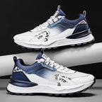 Damen Sportliche Sneaker mit atmungsaktiver Oberflächenstruktur und stoßdämpfender Sohle R&B