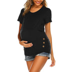 Damen Stillshirt mit praktischen Knöpfen R&B