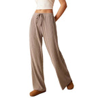 Damen weite und bequeme Loungehose aus Rippstoff R&B