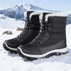 Damen Wärmende Winterstiefel mit rutschfester Sohle und weichem Innenfutter R&B
