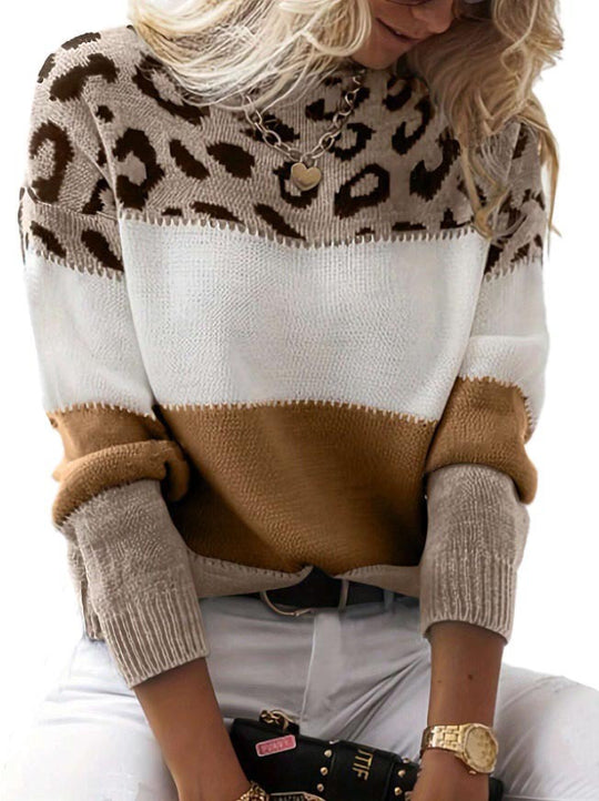 Damen eleganter und modischer Pullover R&B