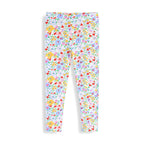 Mädchen Leggings mit buntem Blumendruck R&B