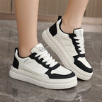 Damen Sportliche Sneakers mit strapazierfähigem Obermaterial und rutschfester Sohle R&B