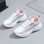 Damen Leichte und flexible Lauf-Sneaker mit atmungsaktivem Mesh-Obermaterial R&B