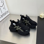 Damen modische Sneakers mit atmungsaktivem Mesh-Obermaterial und robustem Sohlenprofil R&B